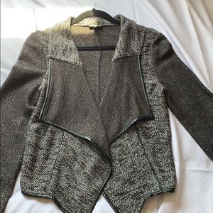 Express black and grey jacket